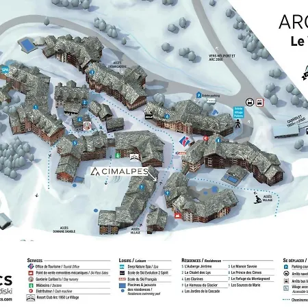 Duplex Ski-in/ski-out Avec Piscine, Jacuzzi Et Espace Bien-etre - Fr-1-686-34 * Les Arcs (Savoie)